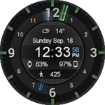 Logo of Galaxy Glow HD Watch Face android Application 