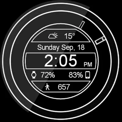 Galaxy Glow HD Watch Face android App screenshot 0