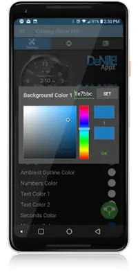 Galaxy Glow HD Watch Face android App screenshot 11